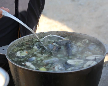 Ольхой, скала Шаманка, остров Огой и уха из омуля