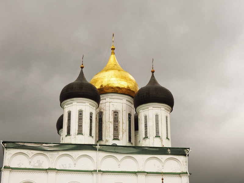 Псковский кремль и ближнее Запсковье