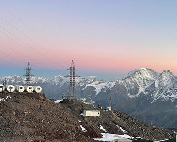 Подъём по канатной дороге на Эльбрус