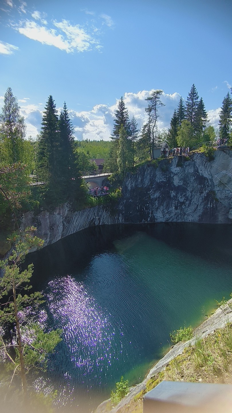 Карелия из Санкт-Петербурга: водопады, Рускеала и тот самый ретропоезд (Светлана)
