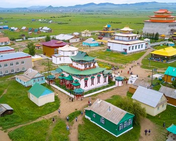 Улан-Удэ: обзорная экскурсия по городу, Иволгинский дацан