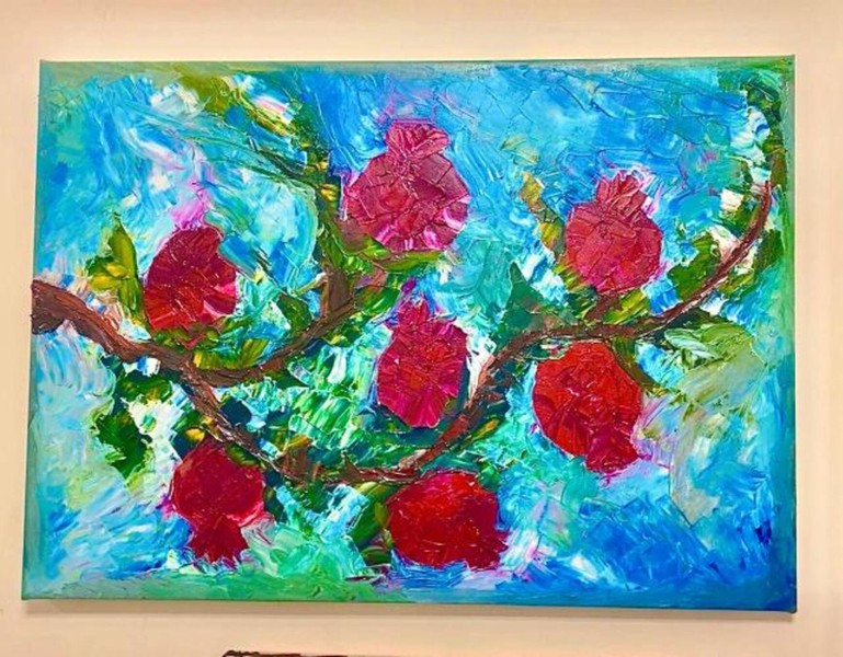 В гости к художнику - на мастер-класс и дегустацию вина (из Еревана)