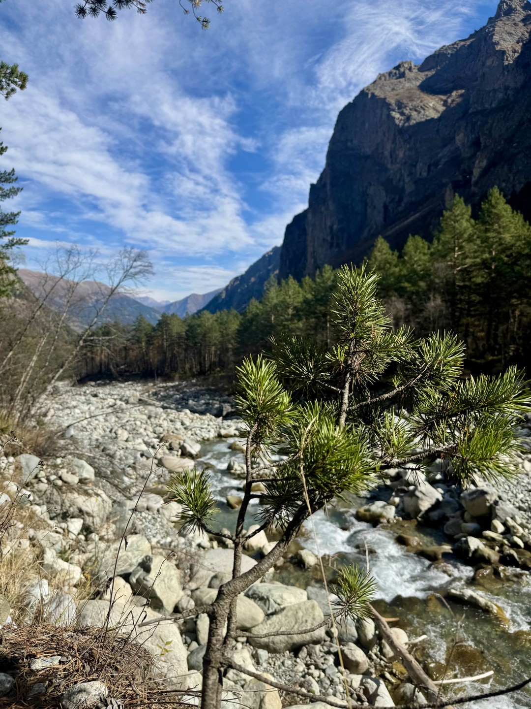 18 октября 2025 мы прошли путь до Цейского ледника и обратно, с гидом Валерой. Маршрут очень