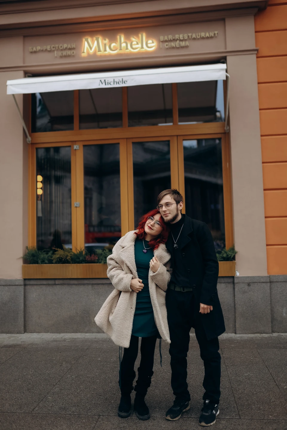 Фотосессия на питерских улочках и крыше (Лиана)