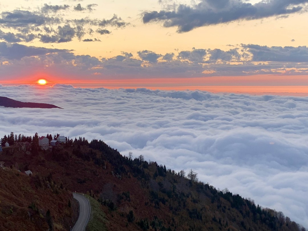 Прикосновение к облакам - в Гомисмта из Батуми (Анна)