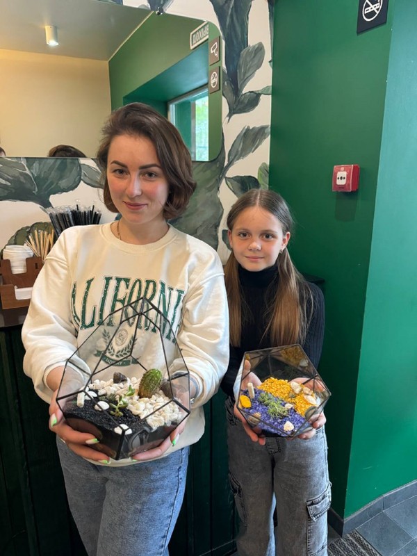 Мастер-класс в Новосибирске по созданию флорариума