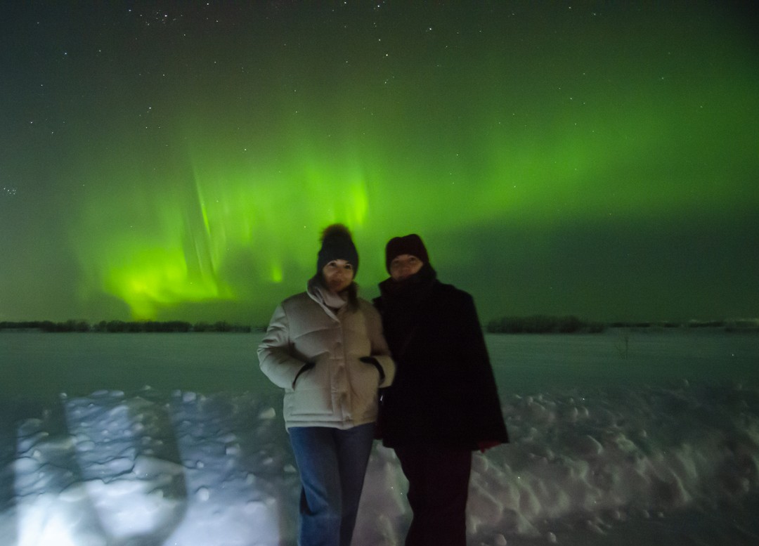 Сергей отличный гид! 👍 Нам очень понравилось с ним ездить и к Северному сиянию ночью и