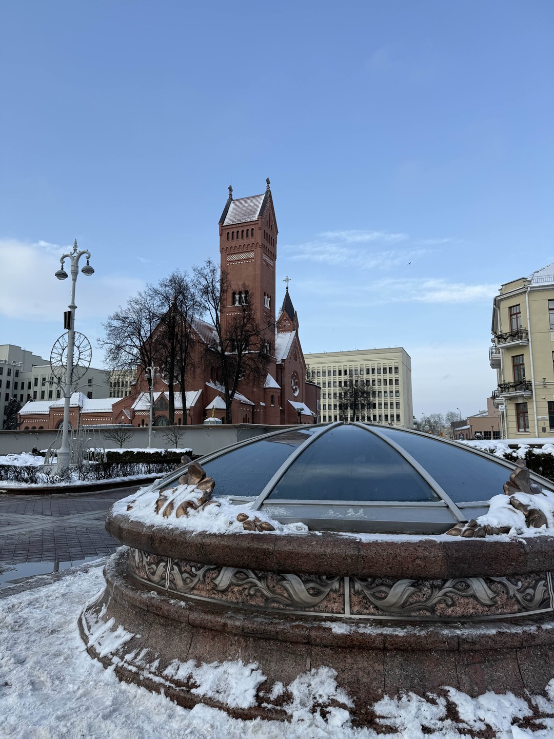 Спасибо большое экскурсовода Алене, которая очень подробно и интересно рассказала про историю города Минск и самой
