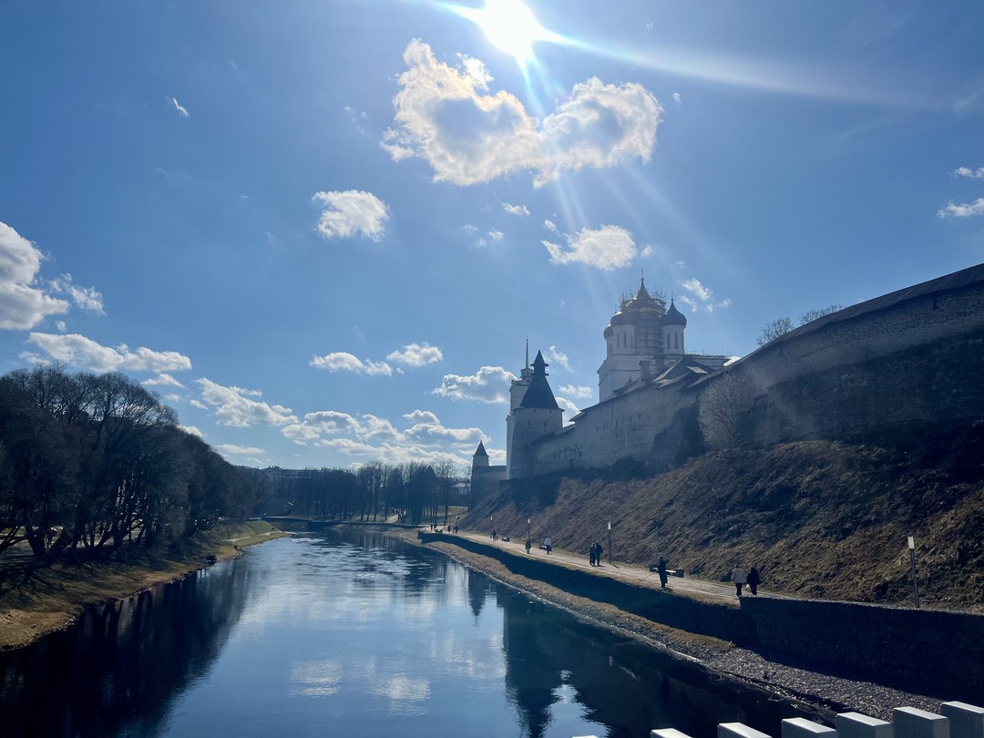 Псковский кремль и ближнее Запсковье (Полина)