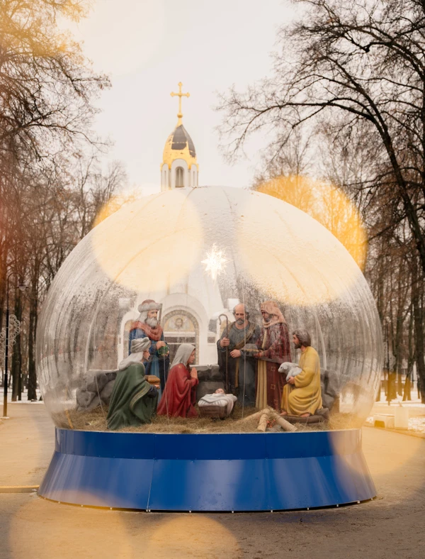 Рождество и Новый год в губернском городе