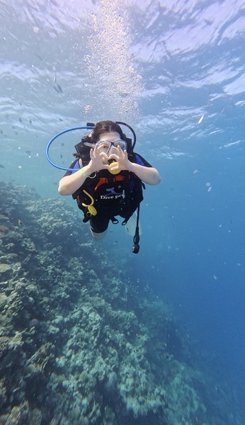Это был мой первый дайвинг, и, конечно, было волнение. Но как минимум благодаря Вадиму и моему