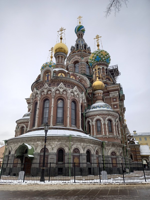 Виды Соборы Петербурга: Смольный, Исаакиевский, Казанский и Спас на Крови