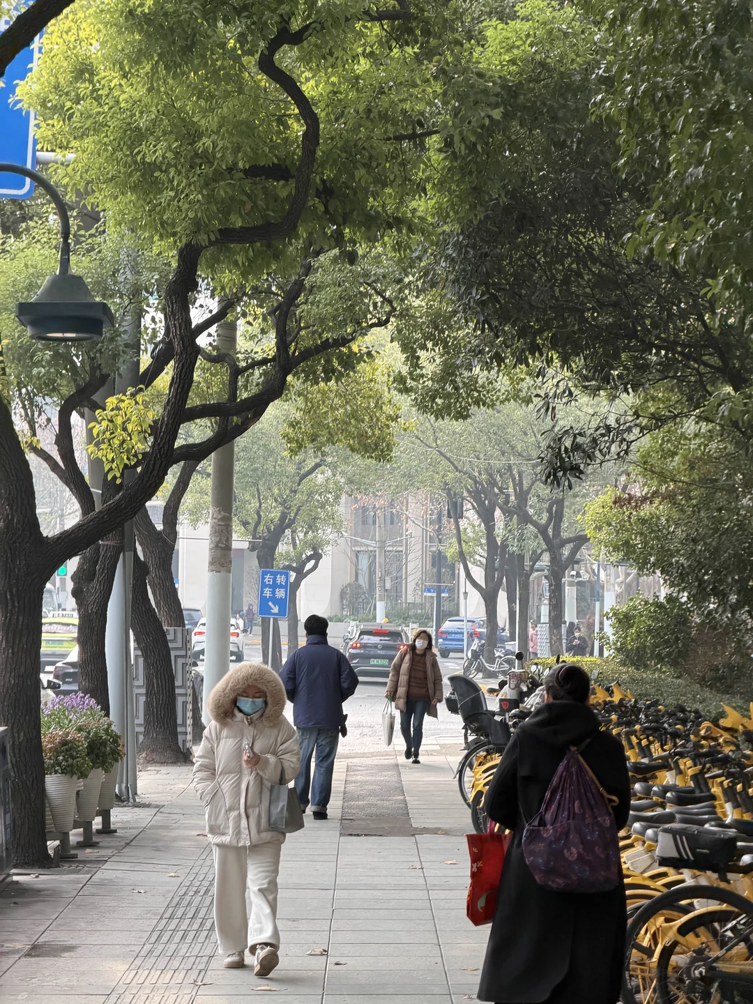 Были в Шанхае проездом. Прилетели в 7 утра, Гордей встретил нас в аэропорту и помог сдать багаж