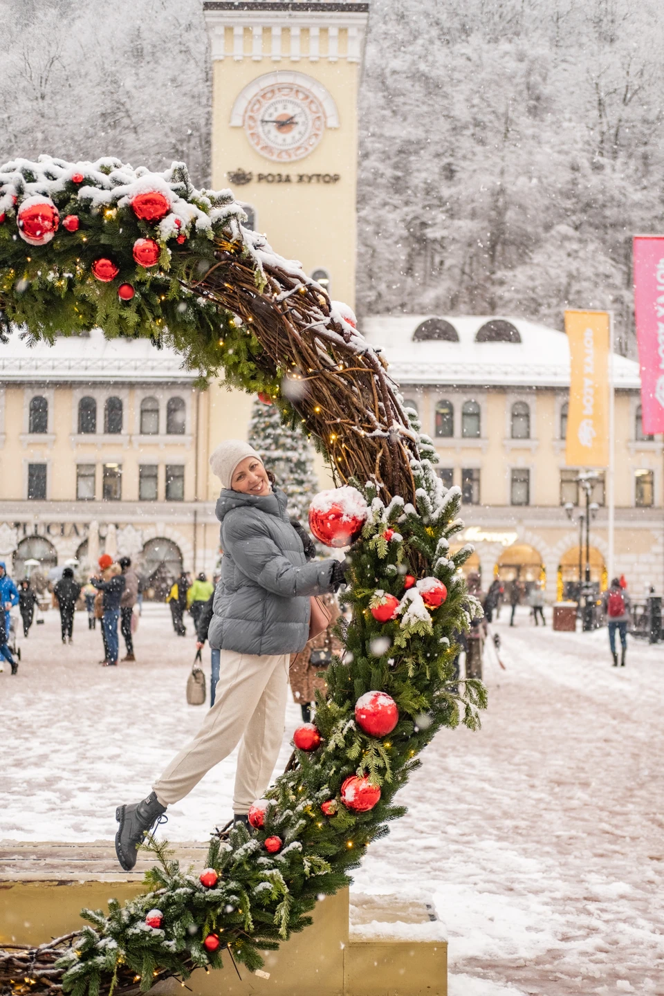 Красная Поляна 2 в 1: фотосессия и индивидуальная пешеходная экскурсия (Ольга)