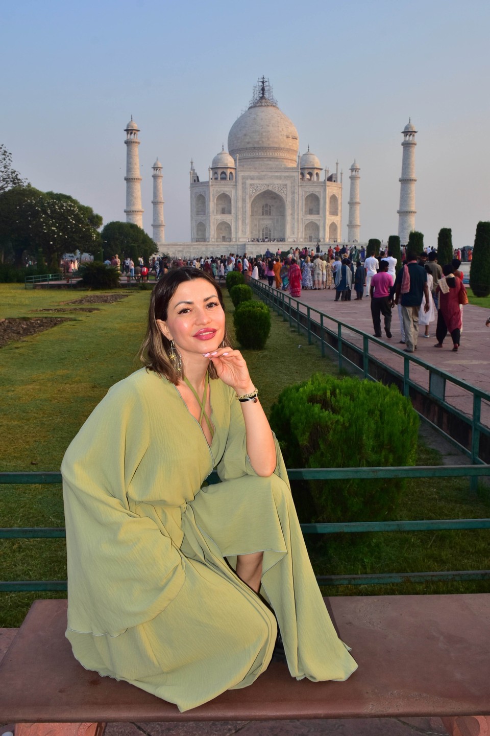 Рассвет у Тадж-Махала (Анна)