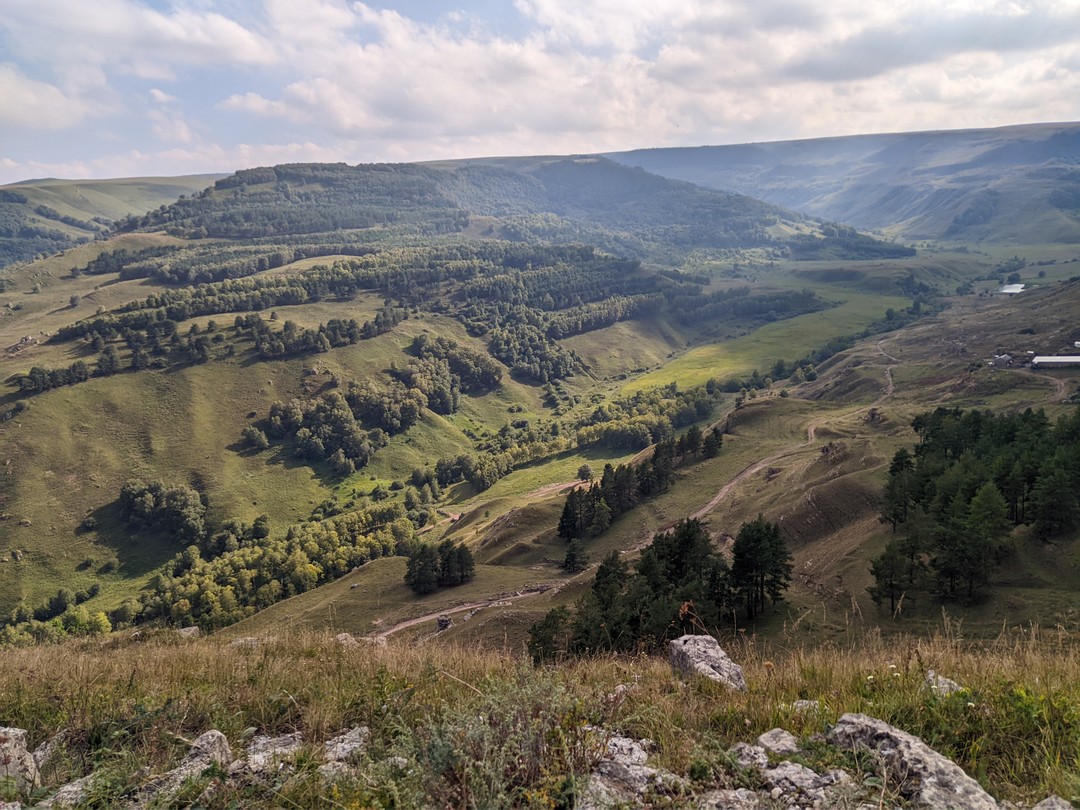 Были на конной прогулке по Березовскому ущелью! Очень понравилось,лошадки умные, ухоженные, каждый отрабатывает на все 100!!!