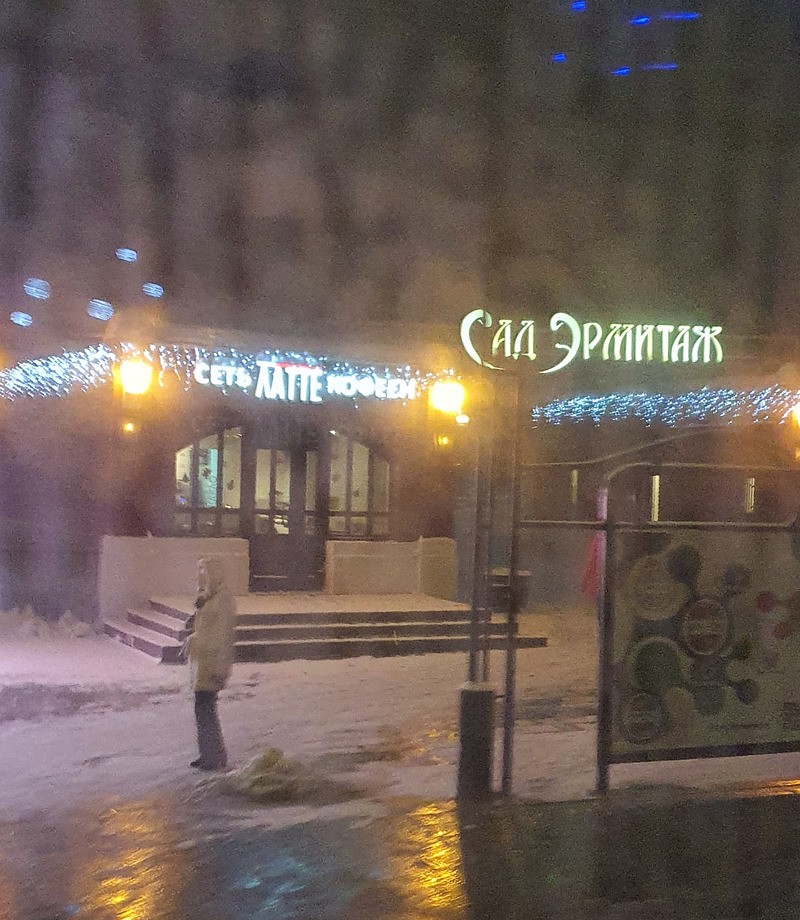 Минус для автобусной экскурсии - немытые окна автобуса.