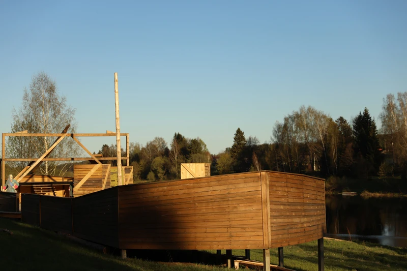 Интерактивная экскурсия на Тверецкой барке и русский обед (всё включено)