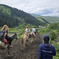 Фото отзыва 3: экскурсия "Озёра Каинды и Кольсай, Черный и Чарынский каньоны — все сокровища Алматы"