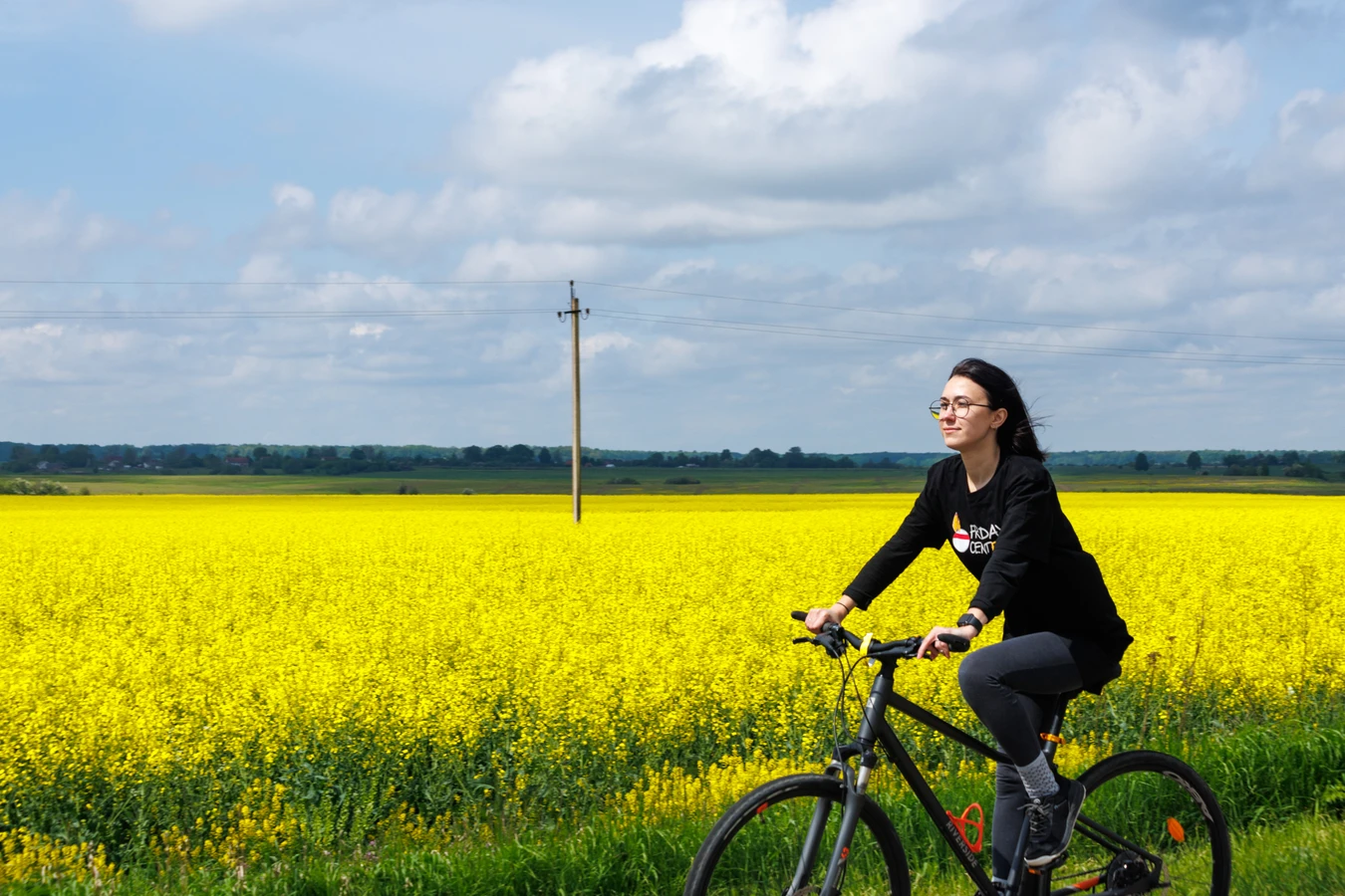 Лесная велопрогулка к старой немецкой школе