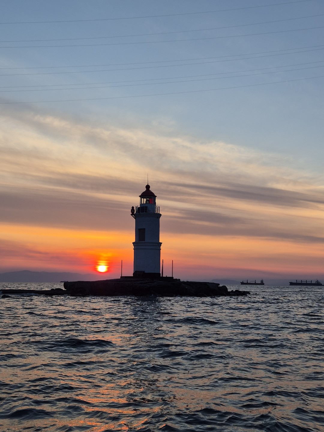 Море, закат, Владивосток. Вечерняя прогулка на катере (Наталья)