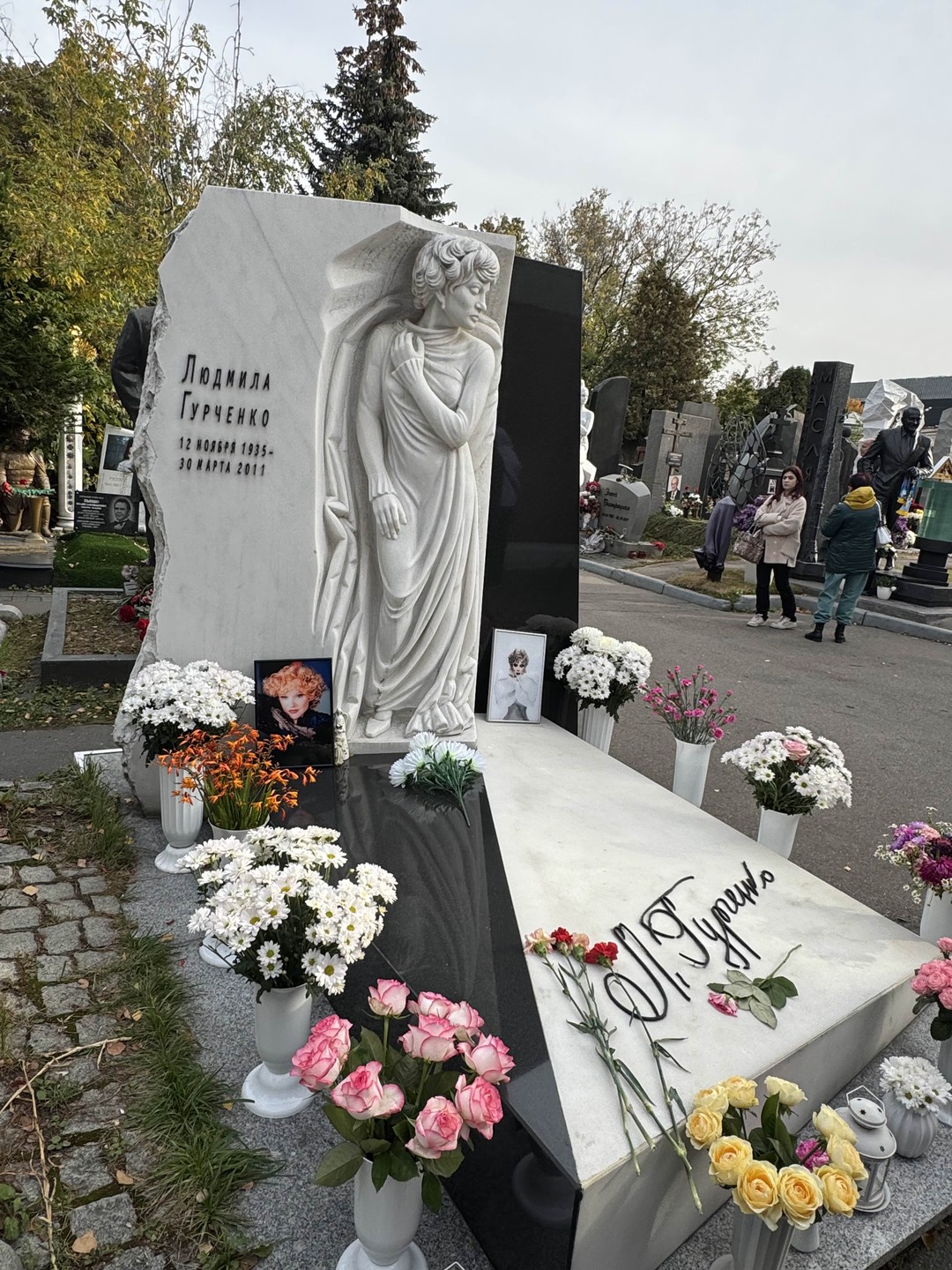 Любовь и трагедии Новодевичьего кладбища (Волик)