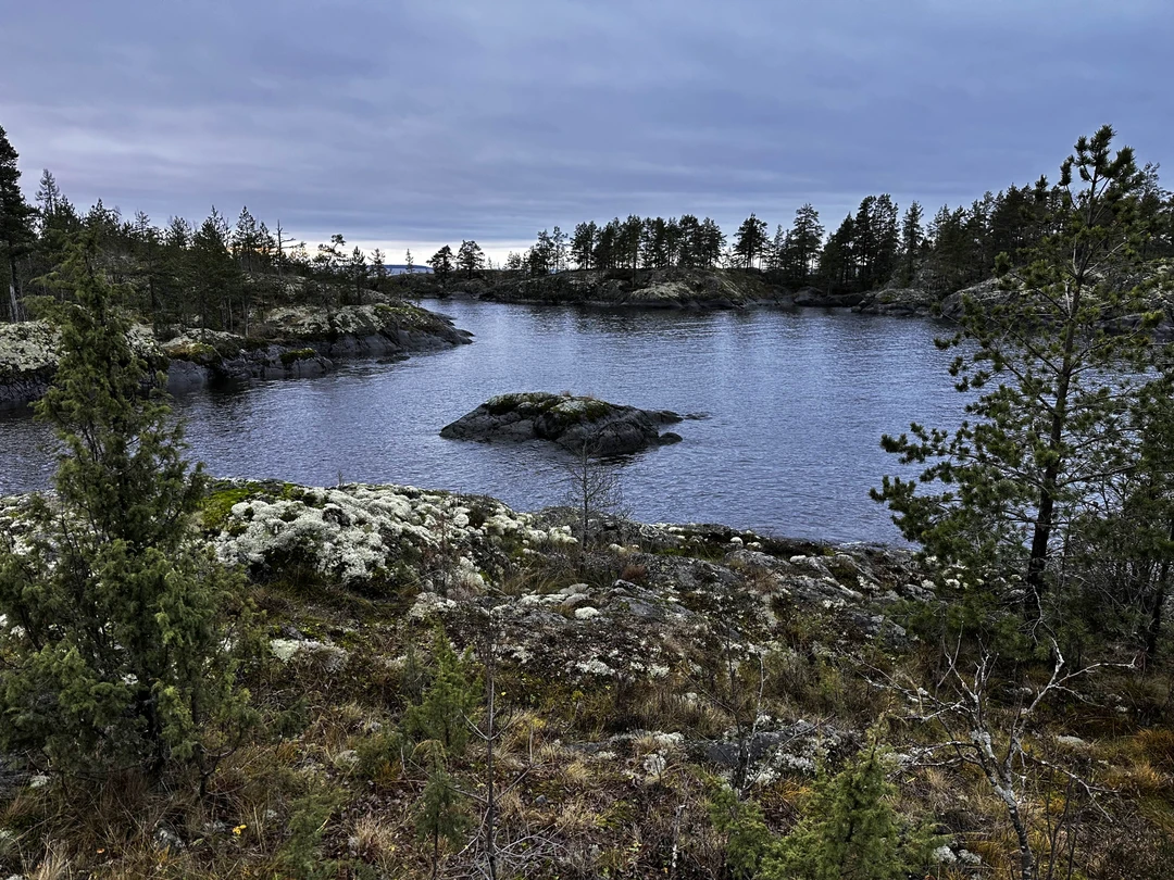 По ладожским шхерам круглый год - на аэролодке (Алексей)