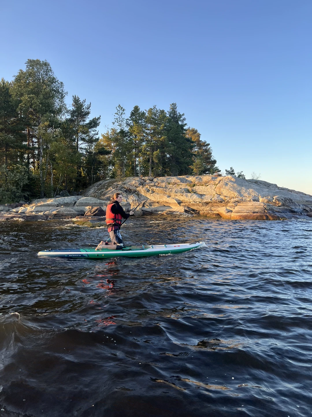 Большое спасибо Александру за отлично проведенную прогулку на сапах! Ходили вдвоем, в итоге оба остались с