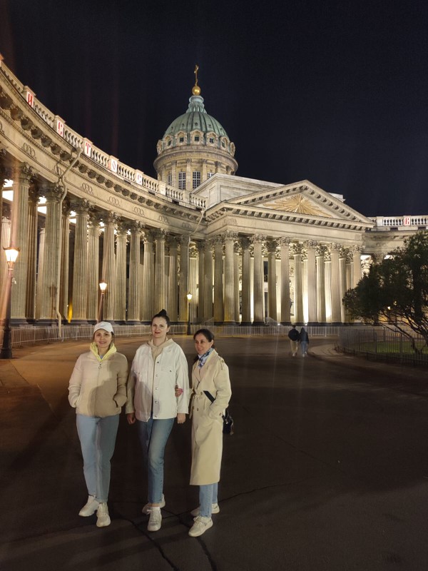 Виды Ночной Петербург и разводные мосты