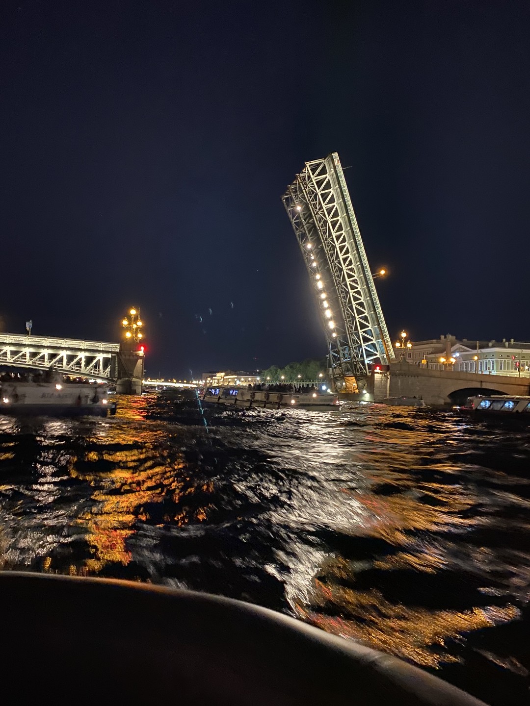 Прогулка на катере на развод мостов (Екатерина)