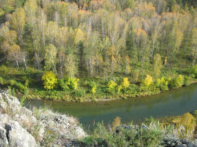 Бердские скалы и два водопада