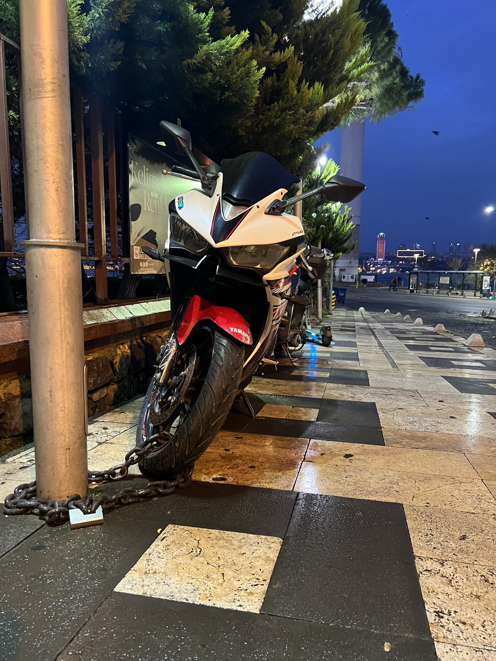 Мотопрогулка по ночному Стамбулу (6/7)