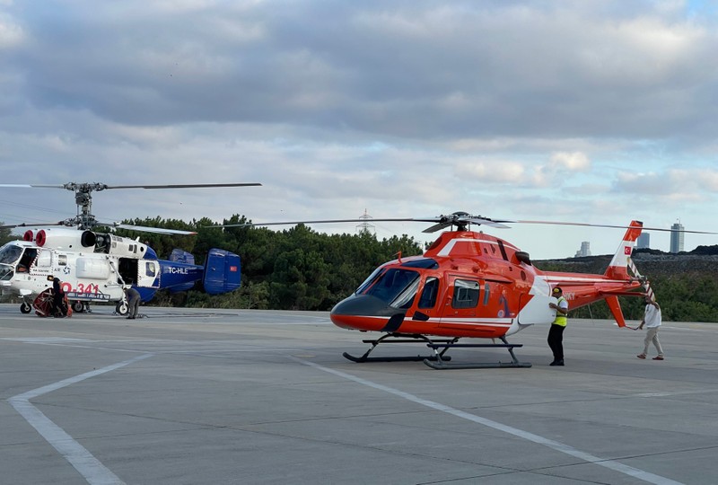 Полёт на вертолёте над Стамбулом