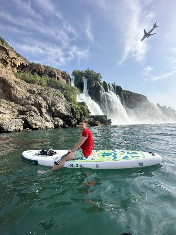 На сапе - к Дюденскому водопаду в Анталье