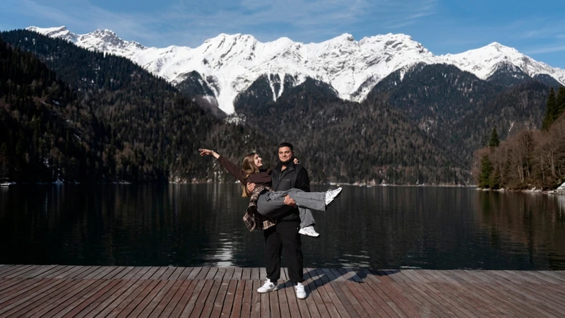 Зимняя Абхазия: фотопутешествие к озеру Рица и в Гагру