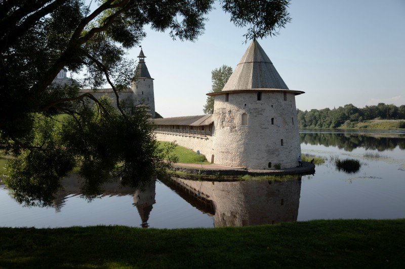 Первое знакомство с Псковским кремлём