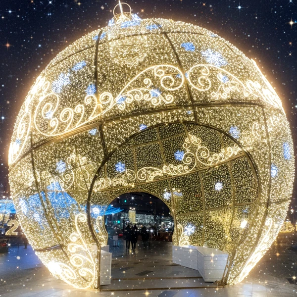 Зимняя сказка: праздничная прогулка по Москве