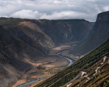 Чуйский тракт, перевалы и террасы Катуни