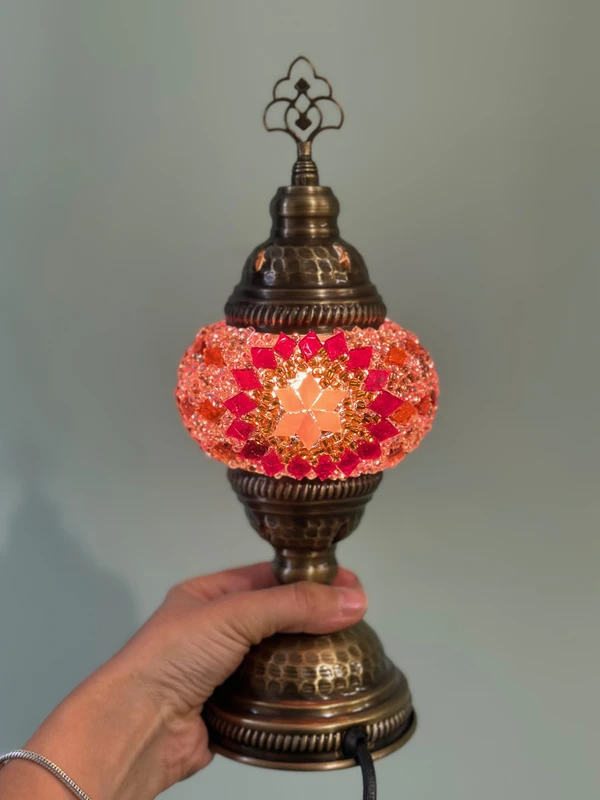 Мастер-класс по созданию турецкого мозаичного светильника