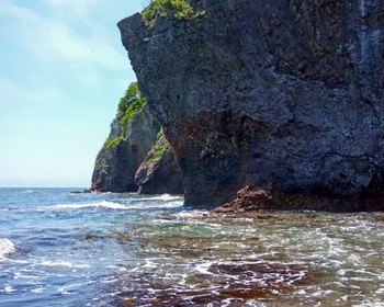 Полуостров Краббе, кекуры и бухты