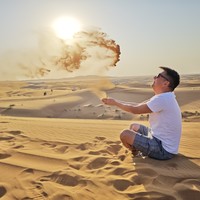 Фото отзыва 1: экскурсия "Сафари в Дубае: магия заката в пустыне без кемпов и шоу-программ"