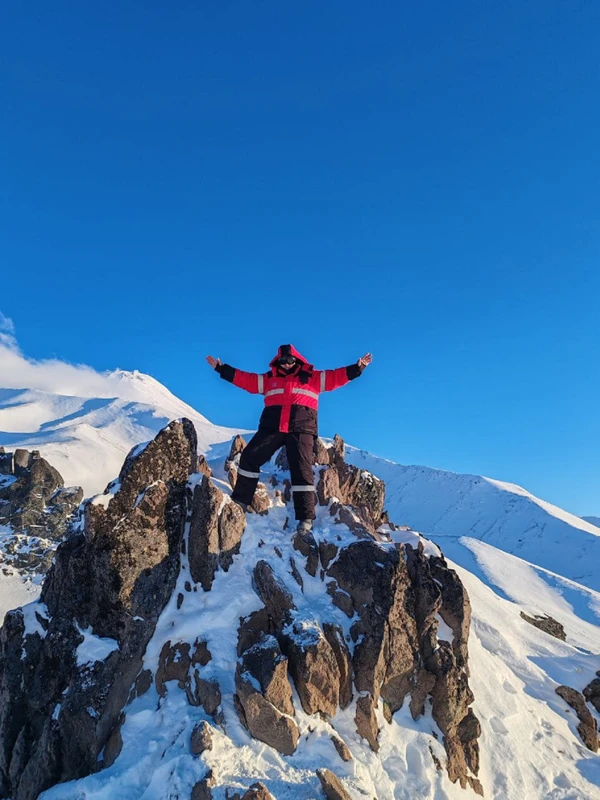 Снегоходное путешествие к вулканам из Петропавловска-Камчатского