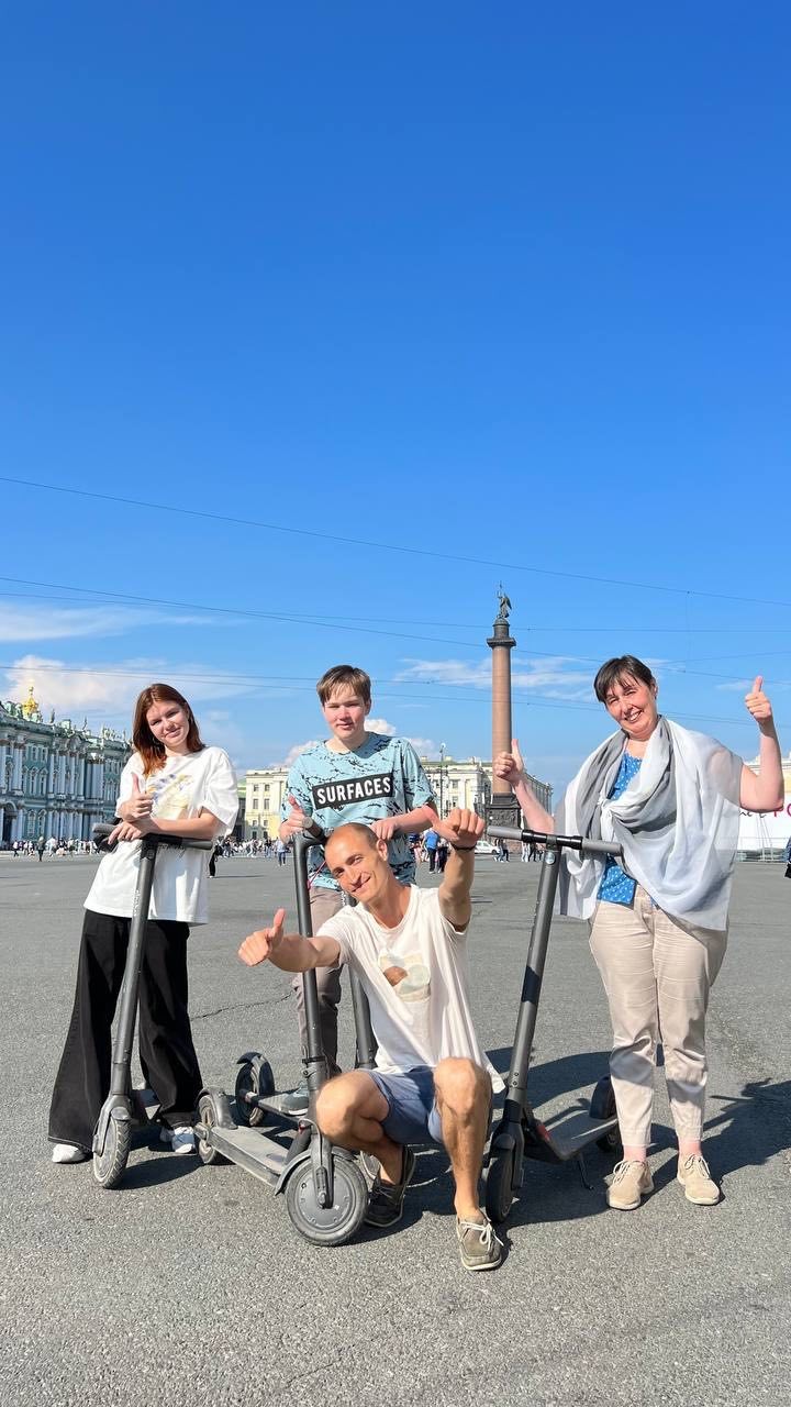 По Петербургу - на электросамокате (Юлия)