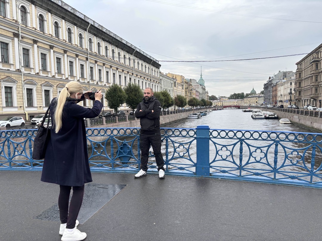 15-минутная фотосессия в лучших локациях Петербурга (Ирина)