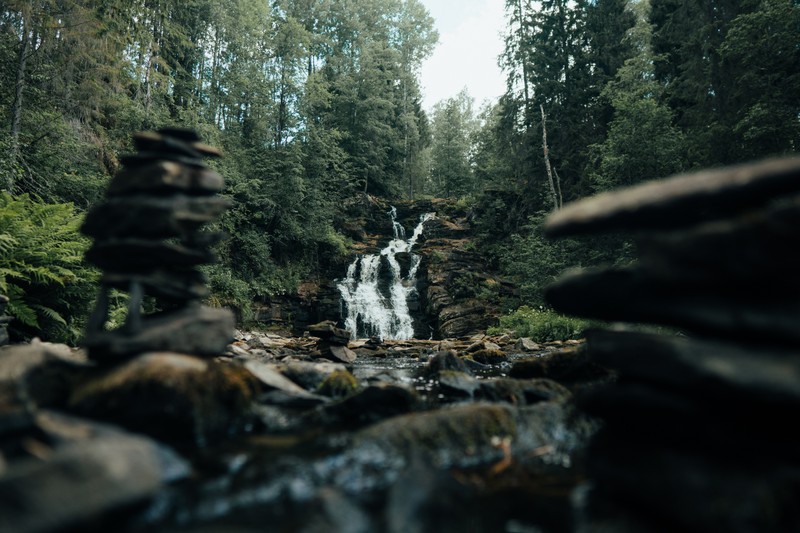 Карельский Клондайк и водопад Белые мосты