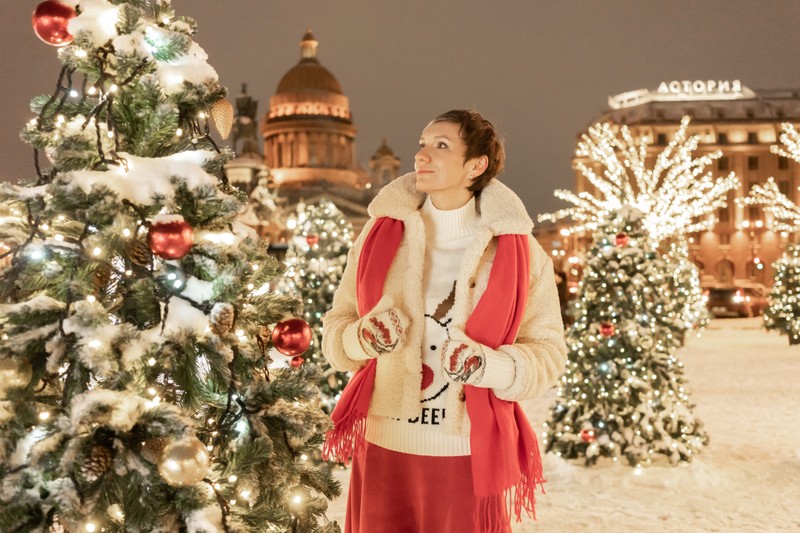 Фото отзыва 2: экскурсия "Новогодняя фотопрогулка возле Исаакиевского собора"