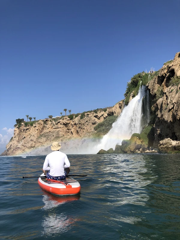 На сапе - к Дюденскому водопаду в Анталье
