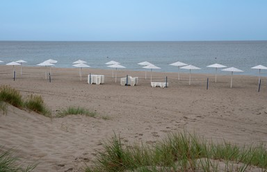 Пляж в Янтарном