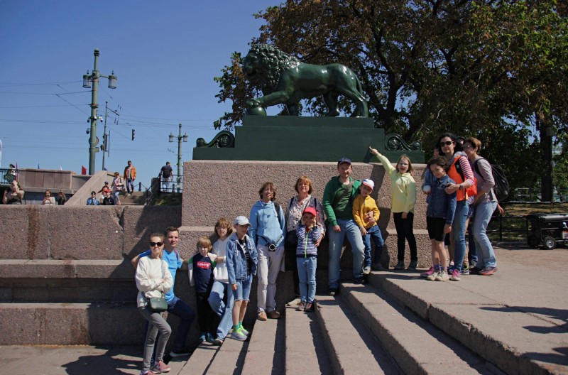Искатели львов: экскурсия для детей 5-10 лет