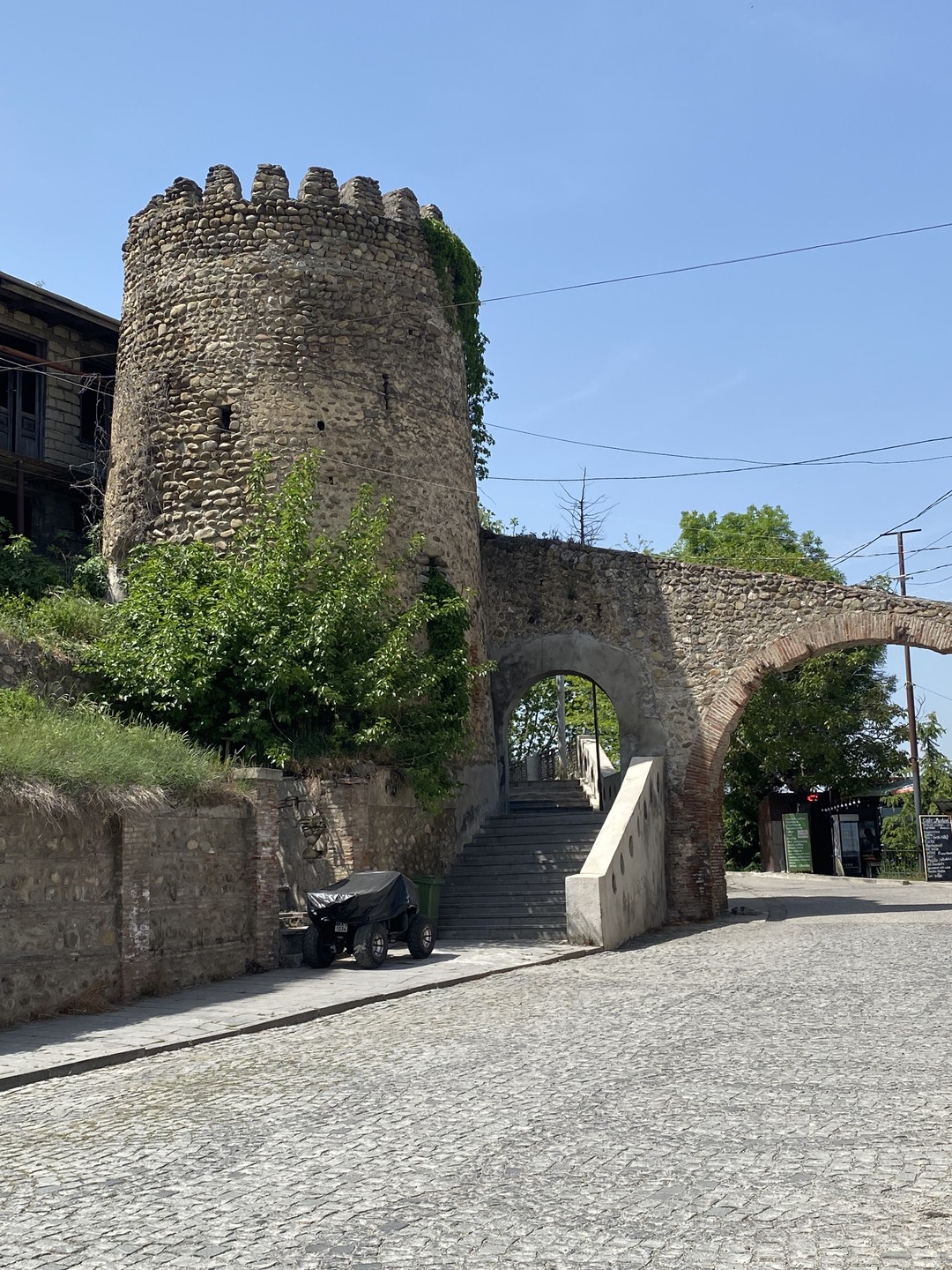 Отличная поездка в Кахетию. Кольцевой, продуманный маршрут. Множество красот и исторических мест. Гид Давид любит и